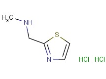 N-methyl-1-(1,3-thiazol-2-yl)methanamine dihydrochloride N-methyl-1-(1,3-thiazol-2-yl)methanamine dihydrochloride