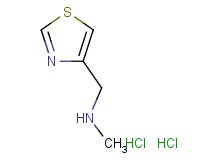 N-methyl-1-(1,3-thiazol-4-yl)methanamine dihydrochloride N-methyl-1-(1,3-thiazol-4-yl)methanamine dihydrochloride