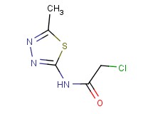 2-chloro-N-(5-methyl-1,3,4-thiadiazol-2-yl)acetamide 2-chloro-N-(5-methyl-1,3,4-thiadiazol-2-yl)acetamide