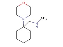 N-methyl-1-(1-morpholin-4-ylcyclohexyl)methanamine N-methyl-1-(1-morpholin-4-ylcyclohexyl)methanamine