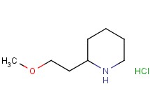 2-(2-methoxyethyl)piperidine hydrochloride 2-(2-methoxyethyl)piperidine hydrochloride