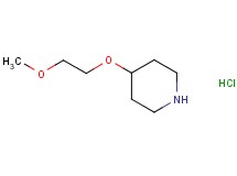 4-(2-methoxyethoxy)piperidine hydrochloride 4-(2-methoxyethoxy)piperidine hydrochloride