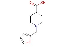 1-(2-furylmethyl)piperidine-4-carboxylic acid 1-(2-furylmethyl)piperidine-4-carboxylic acid