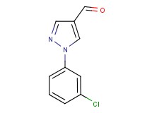 1-(3-chlorophenyl)-1H-pyrazole-4-carbaldehyde 1-(3-chlorophenyl)-1H-pyrazole-4-carbaldehyde