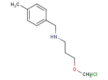 (3-methoxypropyl)(4-methylbenzyl)amine hydrochloride (3-methoxypropyl)(4-methylbenzyl)amine hydrochloride