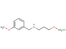 (3-methoxybenzyl)(3-methoxypropyl)amine hydrochloride (3-methoxybenzyl)(3-methoxypropyl)amine hydrochloride