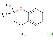 (2,2-dimethyl-3,4-dihydro-2H-chromen-4-yl)amine hydrochloride (2,2-dimethyl-3,4-dihydro-2H-chromen-4-yl)amine hydrochloride