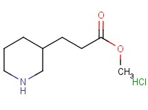 methyl 3-(3-piperidinyl)propanoate hydrochloride methyl 3-(3-piperidinyl)propanoate hydrochloride