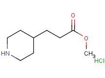 methyl 3-(4-piperidinyl)propanoate hydrochloride methyl 3-(4-piperidinyl)propanoate hydrochloride