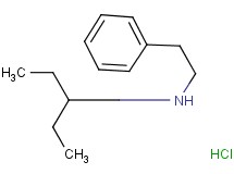 N-(2-phenylethyl)-3-pentanamine hydrochloride N-(2-phenylethyl)-3-pentanamine hydrochloride