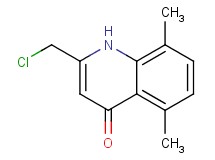 2-(chloromethyl)-5,8-dimethyl-4(1H)-quinolinone 2-(chloromethyl)-5,8-dimethyl-4(1H)-quinolinone