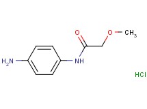 N-(4-aminophenyl)-2-methoxyacetamide hydrochloride N-(4-aminophenyl)-2-methoxyacetamide hydrochloride