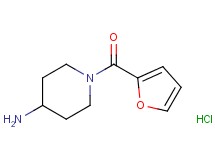 1-(2-furoyl)-4-piperidinamine hydrochloride 1-(2-furoyl)-4-piperidinamine hydrochloride