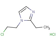 1-(2-chloroethyl)-2-ethyl-1H-imidazole hydrochloride 1-(2-chloroethyl)-2-ethyl-1H-imidazole hydrochloride