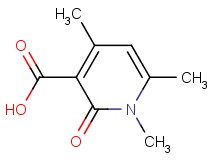 1,4,6-trimethyl-2-oxo-1,2-dihydro-3-pyridinecarboxylic acid 1,4,6-trimethyl-2-oxo-1,2-dihydro-3-pyridinecarboxylic acid