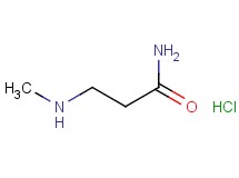 N~3~-methyl-beta-alaninamide hydrochloride N~3~-methyl-beta-alaninamide hydrochloride