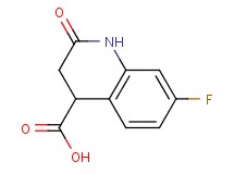 7-fluoro-2-oxo-1,2,3,4-tetrahydro-4-quinolinecarboxylic acid 7-fluoro-2-oxo-1,2,3,4-tetrahydro-4-quinolinecarboxylic acid