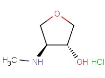 trans-4-(methylamino)tetrahydro-3-furanol hydrochloride trans-4-(methylamino)tetrahydro-3-furanol hydrochloride