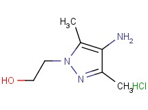 2-(4-amino-3,5-dimethyl-1H-pyrazol-1-yl)ethanol hydrochloride 2-(4-amino-3,5-dimethyl-1H-pyrazol-1-yl)ethanol hydrochloride