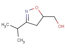 (3-isopropyl-4,5-dihydro-5-isoxazolyl)methanol (3-isopropyl-4,5-dihydro-5-isoxazolyl)methanol
