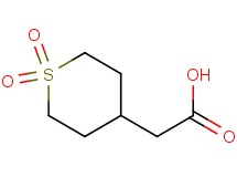 (1,1-dioxidotetrahydro-2H-thiopyran-4-yl)acetic acid (1,1-dioxidotetrahydro-2H-thiopyran-4-yl)acetic acid