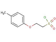 2-(4-methylphenoxy)ethanesulfonyl chloride 2-(4-methylphenoxy)ethanesulfonyl chloride