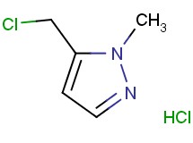 5-(chloromethyl)-1-methyl-1H-pyrazole hydrochloride 5-(chloromethyl)-1-methyl-1H-pyrazole hydrochloride