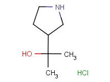 2-(3-pyrrolidinyl)-2-propanol hydrochloride 2-(3-pyrrolidinyl)-2-propanol hydrochloride