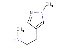 N-methyl-2-(1-methyl-1H-pyrazol-4-yl)ethanamine N-methyl-2-(1-methyl-1H-pyrazol-4-yl)ethanamine
