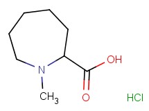 1-methyl-2-azepanecarboxylic acid hydrochloride 1-methyl-2-azepanecarboxylic acid hydrochloride
