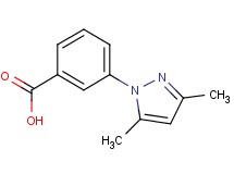 3-(3,5-dimethyl-1H-pyrazol-1-yl)benzoic acid 3-(3,5-dimethyl-1H-pyrazol-1-yl)benzoic acid