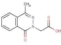 (4-methyl-1-oxophthalazin-2(1H)-yl)acetic acid (4-methyl-1-oxophthalazin-2(1H)-yl)acetic acid