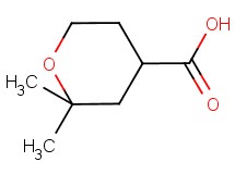 2,2-dimethyltetrahydro-2H-pyran-4-carboxylic acid 2,2-dimethyltetrahydro-2H-pyran-4-carboxylic acid