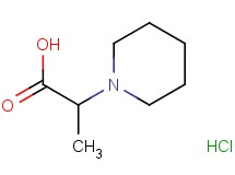 2-(1-piperidinyl)propanoic acid hydrochloride 2-(1-piperidinyl)propanoic acid hydrochloride