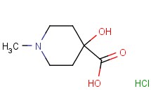 4-hydroxy-1-methyl-4-piperidinecarboxylic acid hydrochloride 4-hydroxy-1-methyl-4-piperidinecarboxylic acid hydrochloride