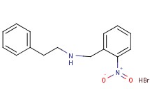 N-(2-nitrobenzyl)-2-phenylethanamine hydrobromide N-(2-nitrobenzyl)-2-phenylethanamine hydrobromide