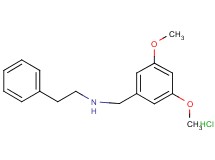 N-(3,5-dimethoxybenzyl)-2-phenylethanamine hydrochloride N-(3,5-dimethoxybenzyl)-2-phenylethanamine hydrochloride
