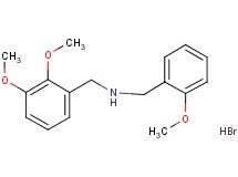 (2,3-dimethoxybenzyl)(2-methoxybenzyl)amine hydrobromide (2,3-dimethoxybenzyl)(2-methoxybenzyl)amine hydrobromide