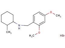 N-(2,4-dimethoxybenzyl)-2-methylcyclohexanamine hydrobromide N-(2,4-dimethoxybenzyl)-2-methylcyclohexanamine hydrobromide