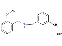(2-methoxybenzyl)(3-methylbenzyl)amine hydrobromide (2-methoxybenzyl)(3-methylbenzyl)amine hydrobromide