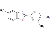 2-methyl-4-(5-methyl-1,3-benzoxazol-2-yl)aniline 2-methyl-4-(5-methyl-1,3-benzoxazol-2-yl)aniline