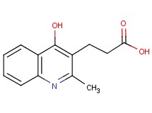 3-(4-hydroxy-2-methylquinolin-3-yl)propanoic acid 3-(4-hydroxy-2-methylquinolin-3-yl)propanoic acid