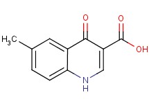 6-methyl-4-oxo-1,4-dihydroquinoline-3-carboxylic acid 6-methyl-4-oxo-1,4-dihydroquinoline-3-carboxylic acid