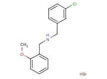 (3-chlorobenzyl)(2-methoxybenzyl)amine hydrobromide (3-chlorobenzyl)(2-methoxybenzyl)amine hydrobromide