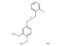 (2-chlorobenzyl)(3,4-dimethoxybenzyl)amine hydrobromide (2-chlorobenzyl)(3,4-dimethoxybenzyl)amine hydrobromide