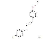 N-(4-ethoxybenzyl)-2-(4-fluorophenyl)ethanamine hydrobromide N-(4-ethoxybenzyl)-2-(4-fluorophenyl)ethanamine hydrobromide