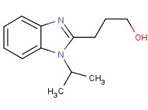 3-(1-isopropyl-1H-benzimidazol-2-yl)propan-1-ol 3-(1-isopropyl-1H-benzimidazol-2-yl)propan-1-ol