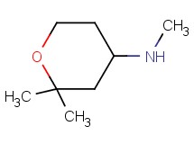 (2,2-dimethyltetrahydro-2H-pyran-4-yl)methylamine (2,2-dimethyltetrahydro-2H-pyran-4-yl)methylamine