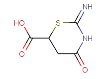 2-imino-4-oxo-1,3-thiazinane-6-carboxylic acid 2-imino-4-oxo-1,3-thiazinane-6-carboxylic acid