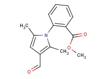 methyl 2-(3-formyl-2,5-dimethyl-1H-pyrrol-1-yl)benzoate methyl 2-(3-formyl-2,5-dimethyl-1H-pyrrol-1-yl)benzoate